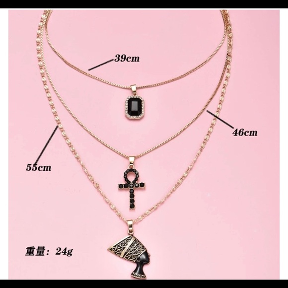 Eternal Queen 18K Gold Plated Necklace - Picture 4 of 4